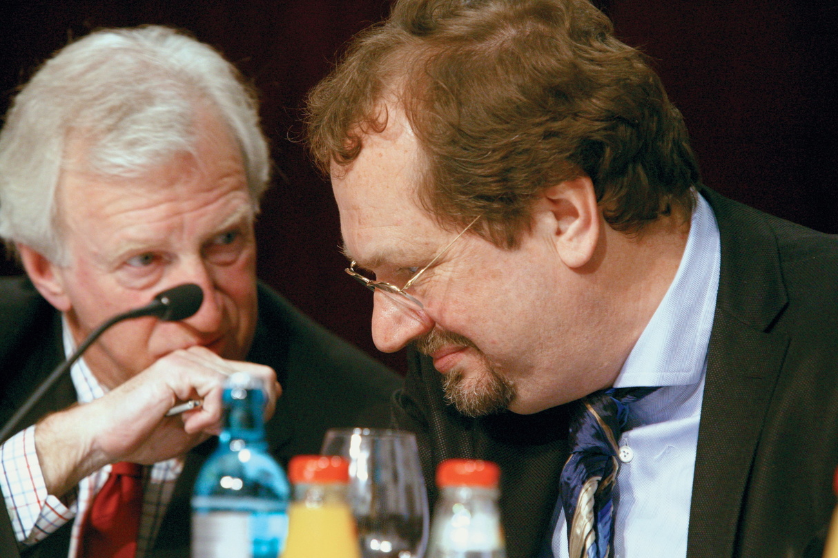 Weiter Seite an Seite im Kampf gegen die GEMA-Tarife: Michael Russ (l.) und Jens Michow