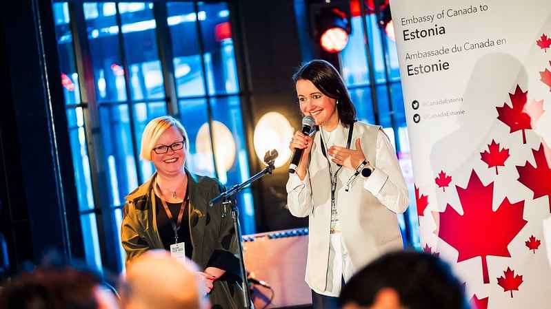 Leitet die Tallinn Music Week: Helen Sildna (rechts).