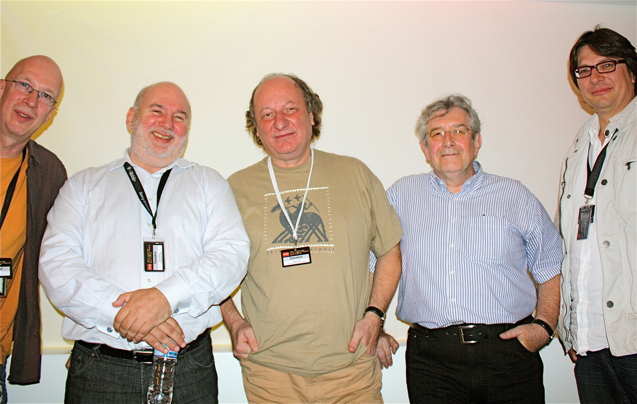 Sie sind A.D.A.M. (von links nach rechts): Mickie Meuser, John Groves, Jörg Evers, Frank Dostal, Wieland Reissmann