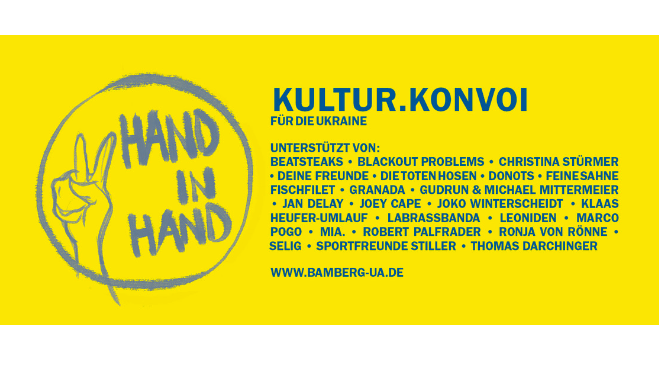 Holt sich prominente Unterstützung ins Boot: die Aktion Kultur.Konvoi.