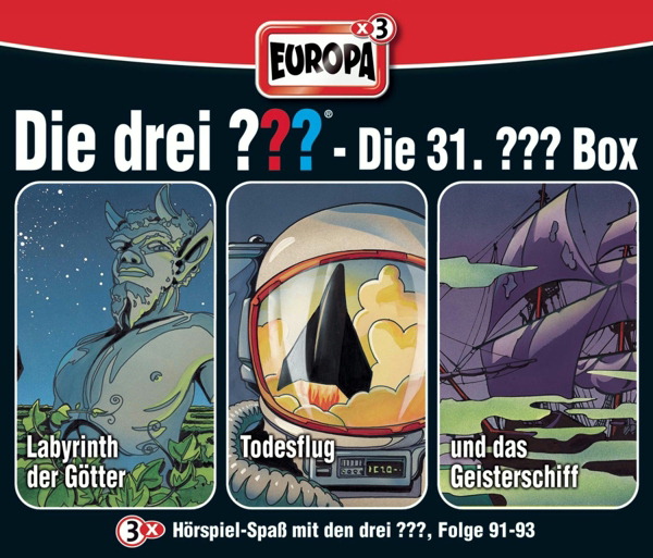 Die drei ??? – Die 31. ???-Box (Folgen 88-90)
