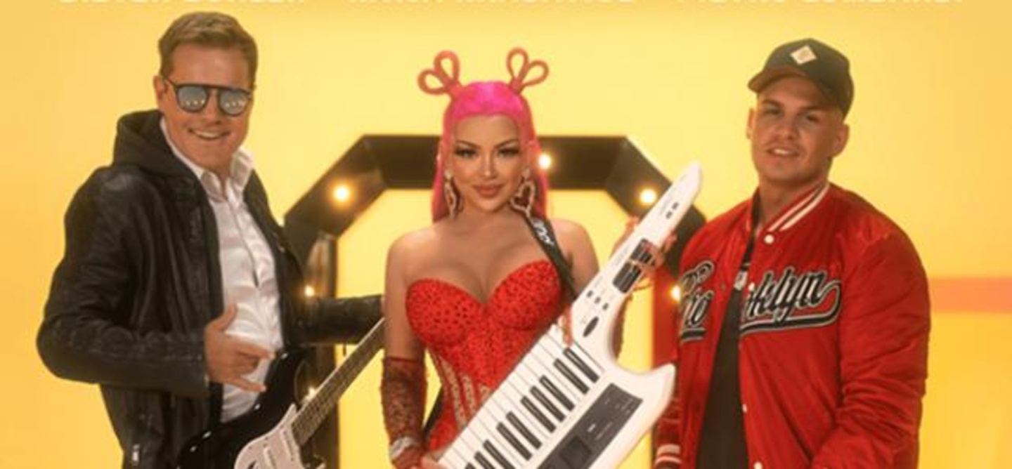 Am Wochenende unangefochten auf Platz eins der deutschen YouTube-Musik-Trendcharts: Dieter Bohlen, Katja Krasavice und Pietro Lombardi