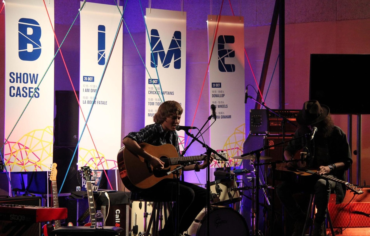 Spielten ein Showcase in den Hallen des BEC: Tom Tiddler´s Ground