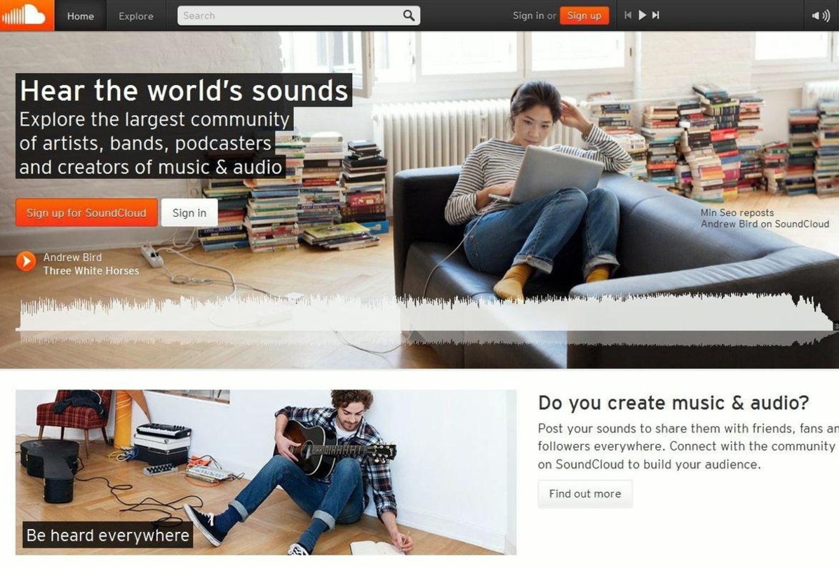 Bekommt Verstärkung im Führungsteam: Die Musikplattform SoundCloud