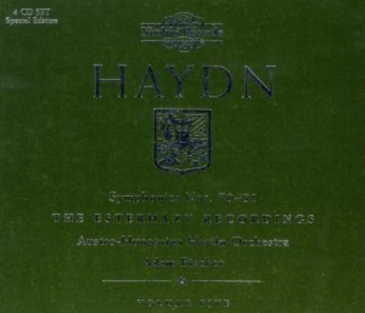 Adam Fischer/Austro-Hungarian Haydn Orchestra – The Esterházy Recordings Vol. 5 - Symphonies Nos. 70-81