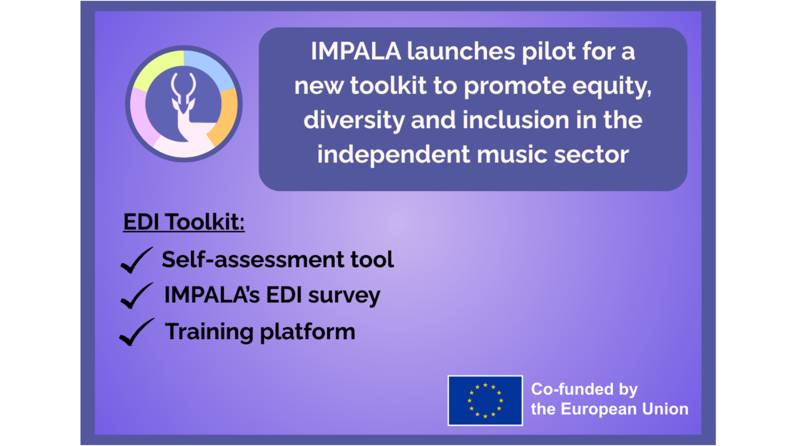 Impala wirbt für sein neues Toolkit.