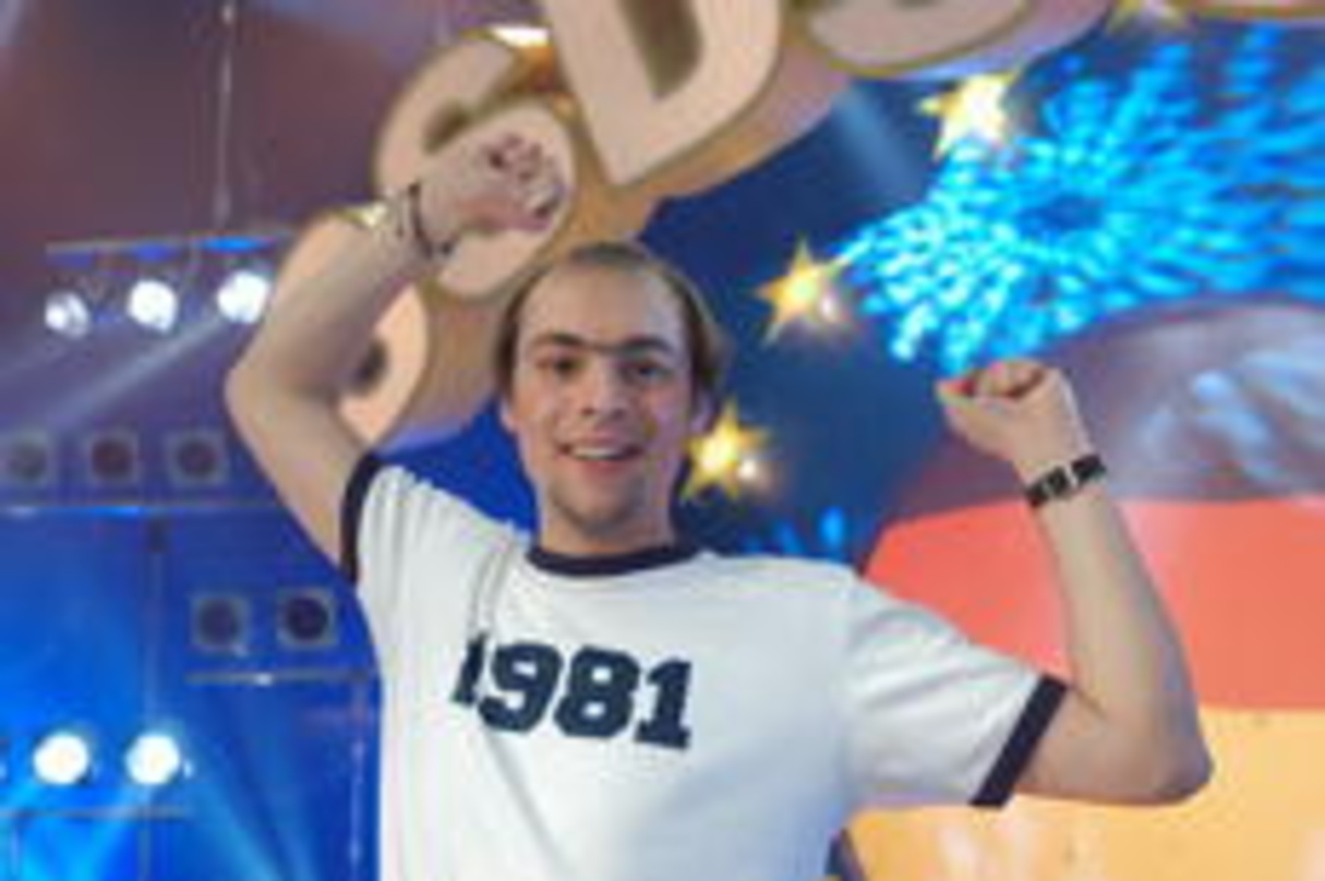 Strahlender Sieger: Max