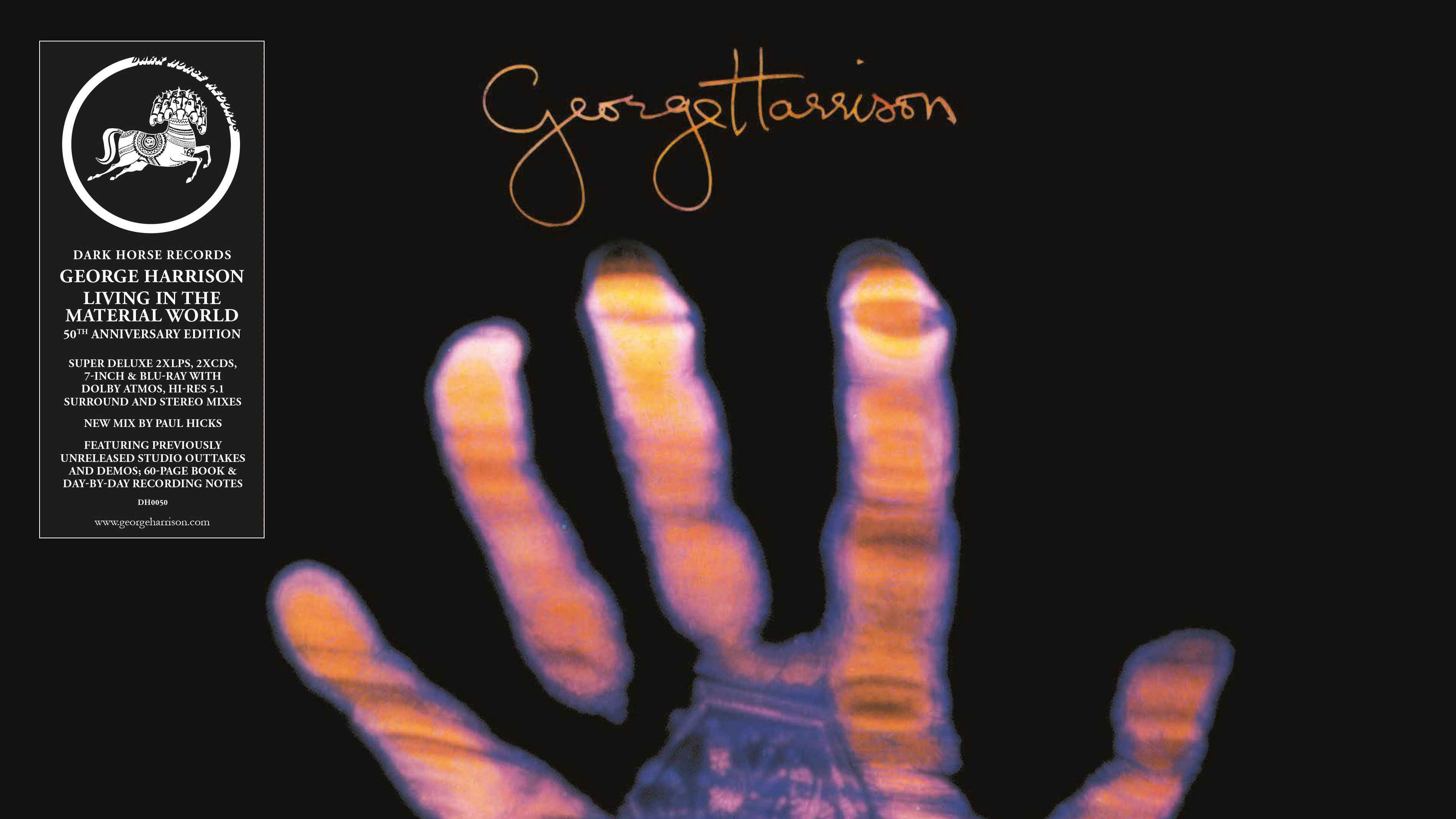 BMG veröffentlicht am 15. November zum 50-jährigen Jubiläum des Albums "Living In The Material World" von George Harrison eine ganze Reieh von Special Editions.