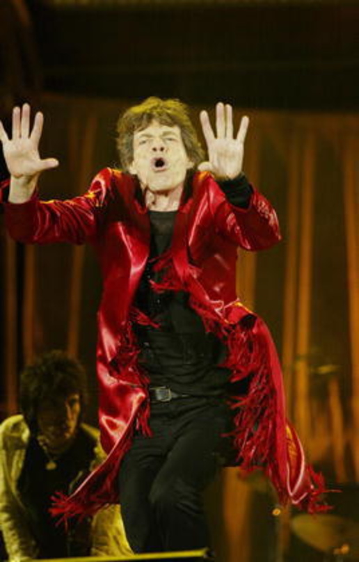 Erschreckt Politiker: Mick Jagger