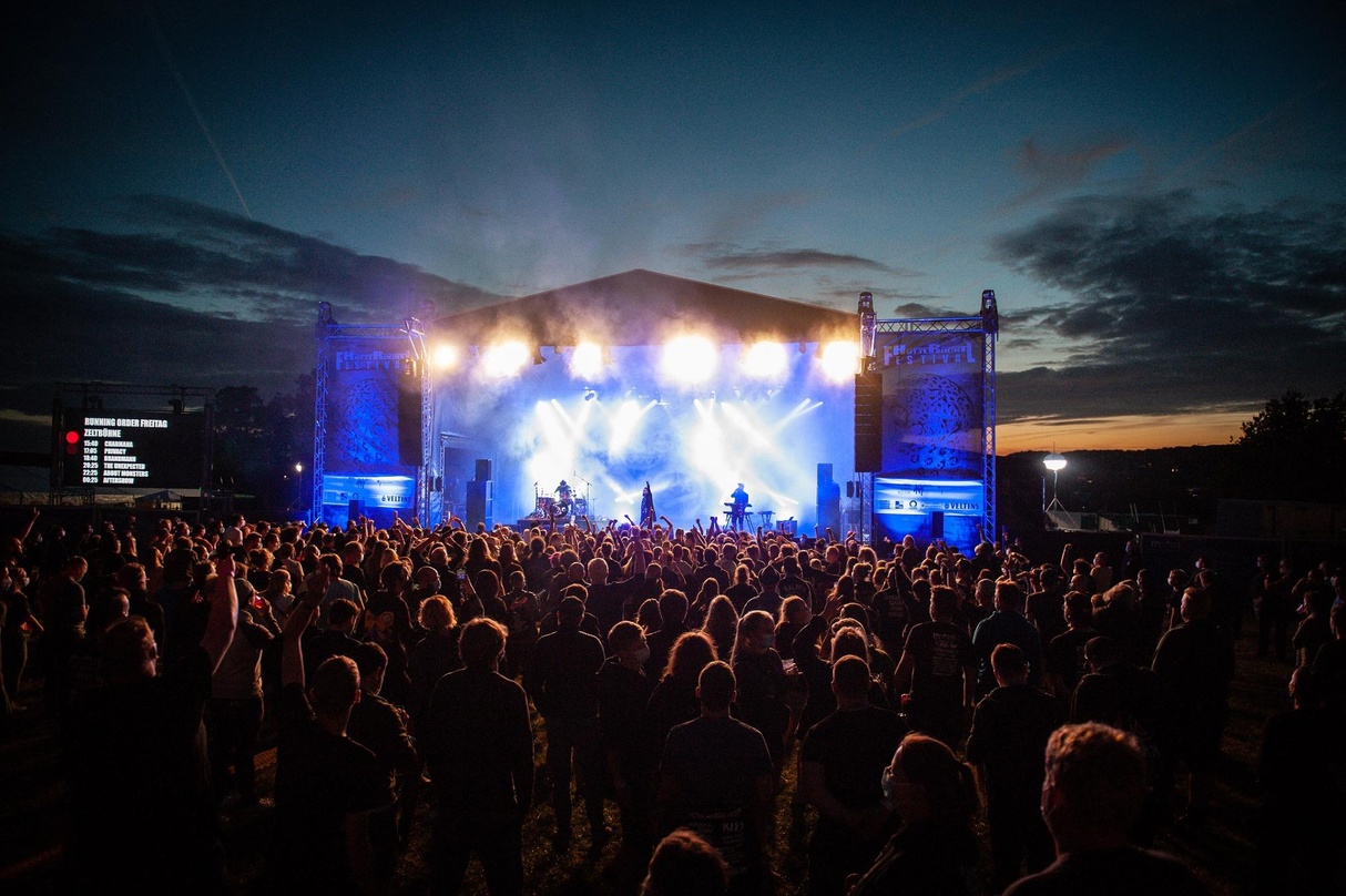 Ging unter strengen Hygieneauflagen über die bühne: das Hütte Rockt Festival