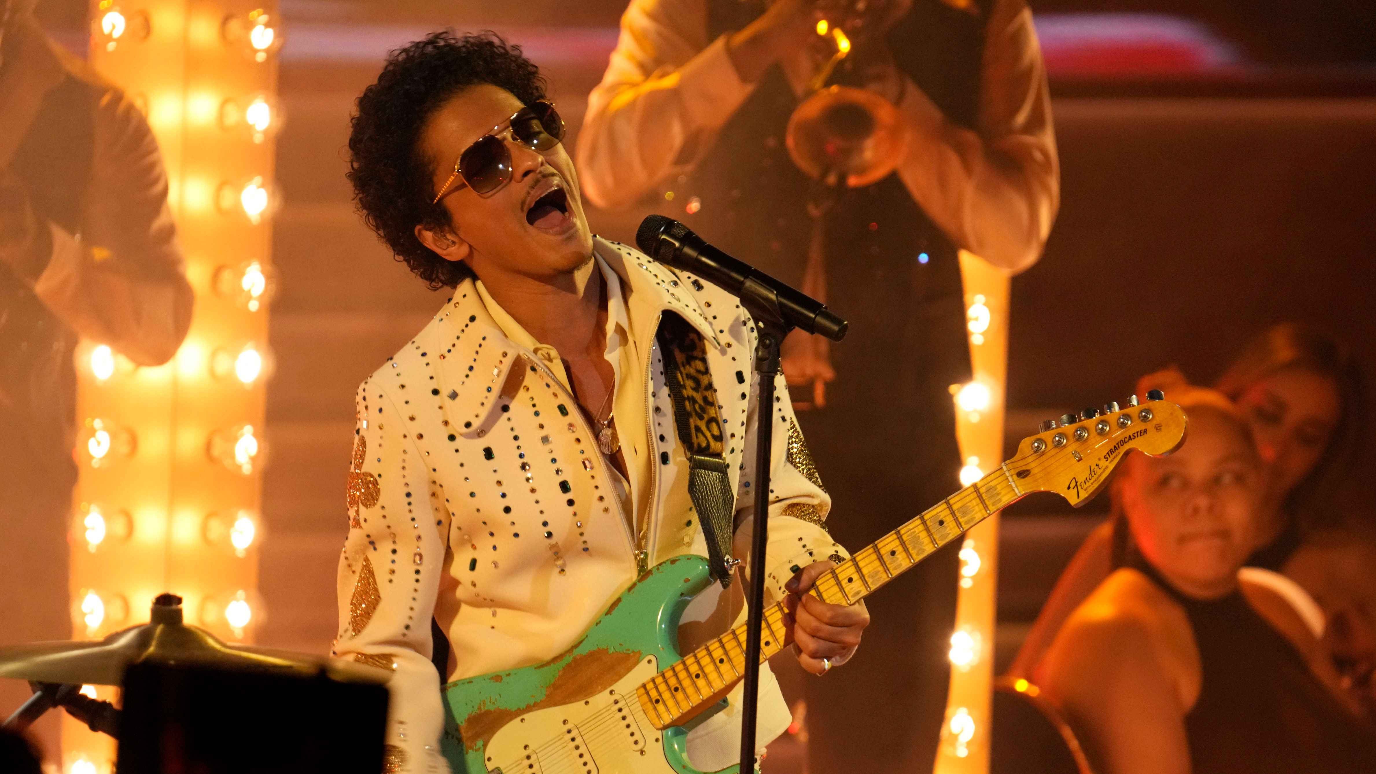 Kann auch abseits der Bühne punkten: Bruno Mars.