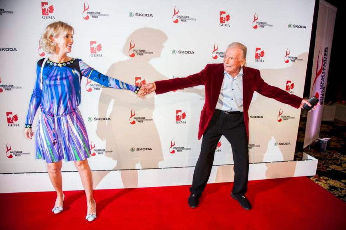 Auf dem Sprung zum Deutschen Musikautorenpreis: James Last, hier mit Ehefrau Christine