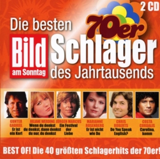 Diverse – Die besten Schlager des Jahrtausends (Bild am Sonntag) - 70er - Best Of