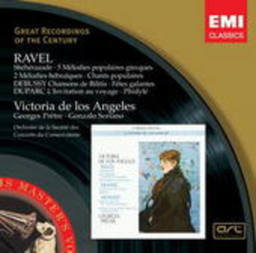 Victoria De Los Angeles – Ravel/Debussy/Duparc: Shéhérazade & Mélodies (frz. Lieder)