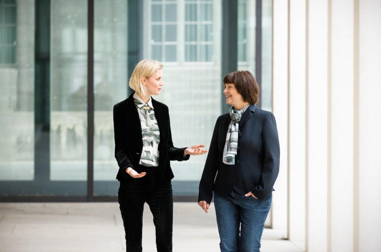 Lenken die Geschicke der Initiative Musik künftig gemeinsam: Tina Sikorski (links) und Ina Keßler