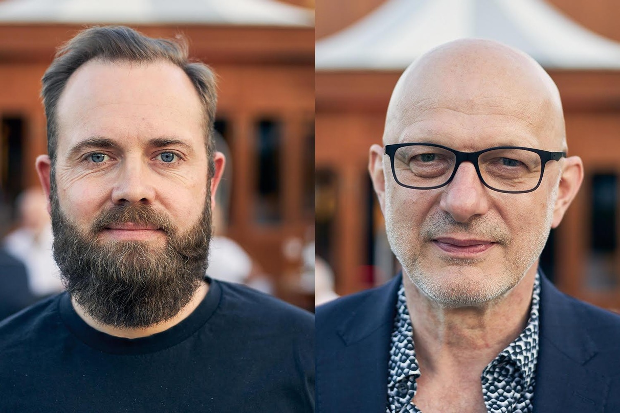 Bringen in Berlin den Branchentreff Most Wanted: Music samt Preisverleihung, Kongress und Festival auf die Bühnen der Kulturbrauerei: Stephan Hengst (links) und Olaf "Gemse" Kretschmar