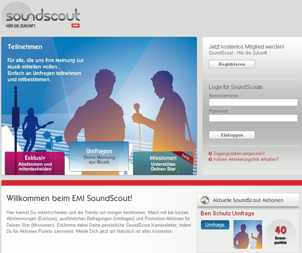 Fängt die Meinung der Nutzer ein: SoundScout