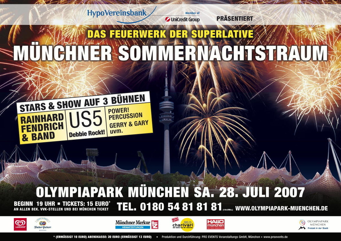 Musikalisches Feuerwerk: Münchner Sommernachtstraum"