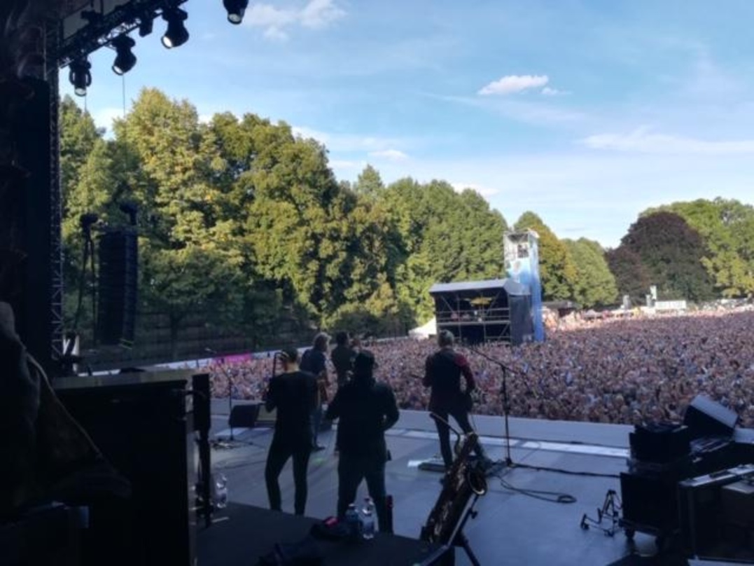 Spielten ihr letztes Konzert vor der Pause bis 2021 in Bonn: Niedeckens Bap beim Kunst!Rasen Open Air