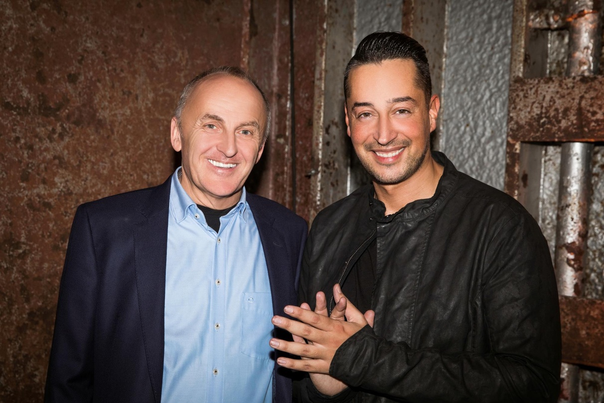 Neue Partner: Uwe Kanthak (links) und Magier Farid