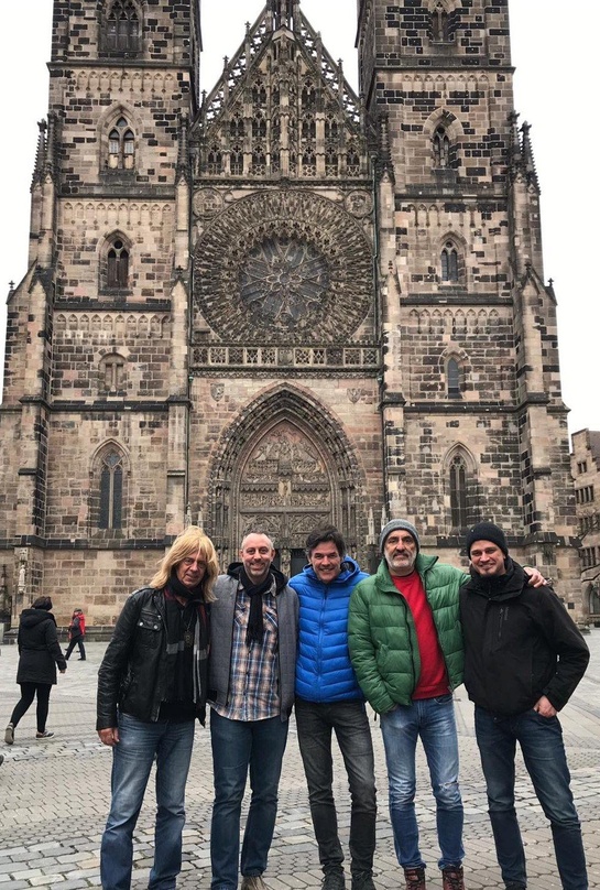 Bilden nun das Gesellschafterquintett des Concertbüros Franken (von links): Peter Harasim, Michael Pröbster, Guido Glöckler, Axel Ballreich und Bernhard Chapligin