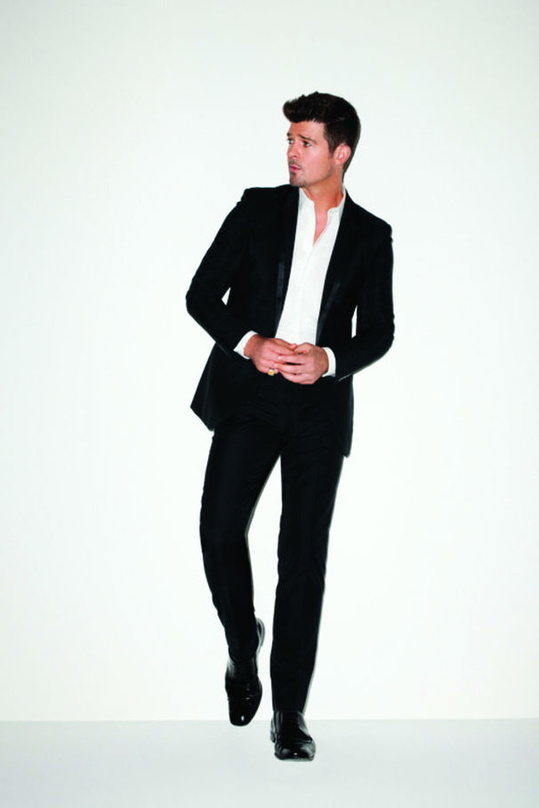 Lässt keinen vorbei: Robin Thicke