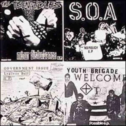 Teen Idles/S.O.A./Minor Threat/Youth Brigade – Four Old Seven Inches On A Twelve Inch LP