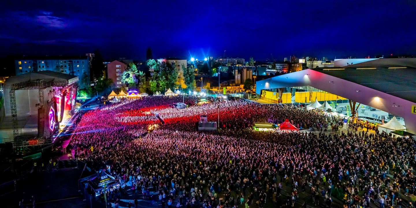 Spielten zum Abschluss der Open-Air-Saison auf dem MCG-Messegelände in Graz: Die Ärzte