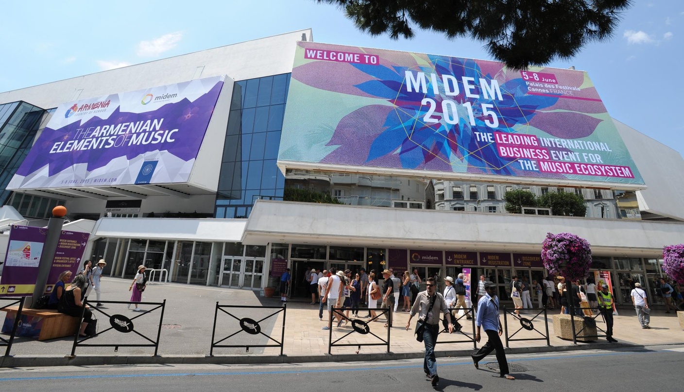 Zog rund zehn Prozent weniger an Messeteilnehmern an als im Jahr zuvor: die Midem 2015