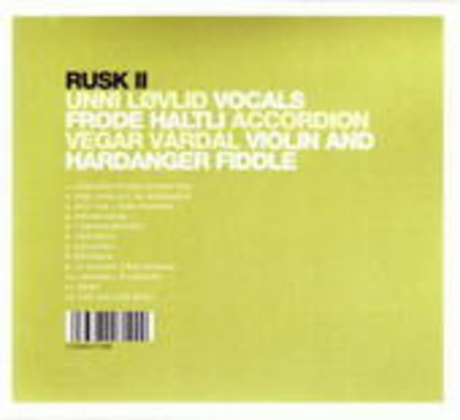 Rusk – Rusk II