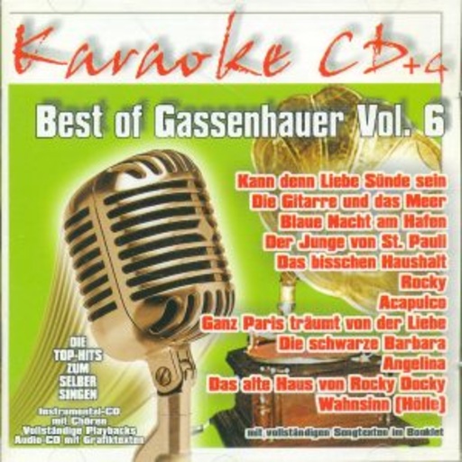Diverse – Best Of Gassenhauer Vol. 6 - Karaoke