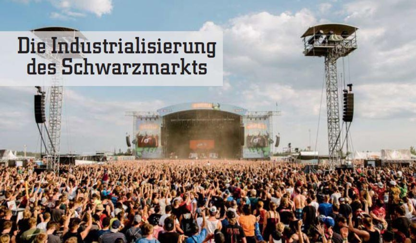 Auch sie könnten Festivaltickets auf dem Sekundärmarkt erworben haben: Besucher des Highfield Festivals 2016