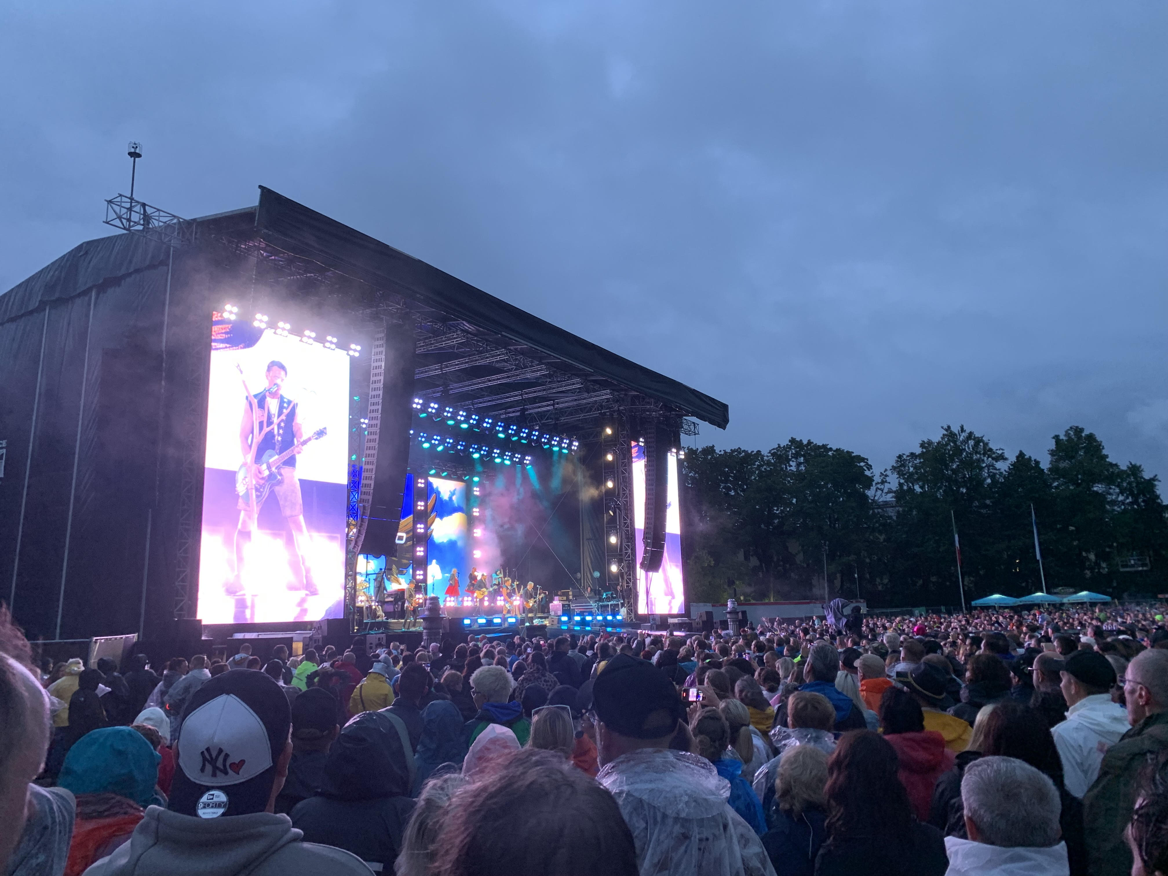 Arbeitet nun mit Live Nation: Andreas Gabalier, hier bei seinem Konzert auf dem Königsplatz in München 2025.