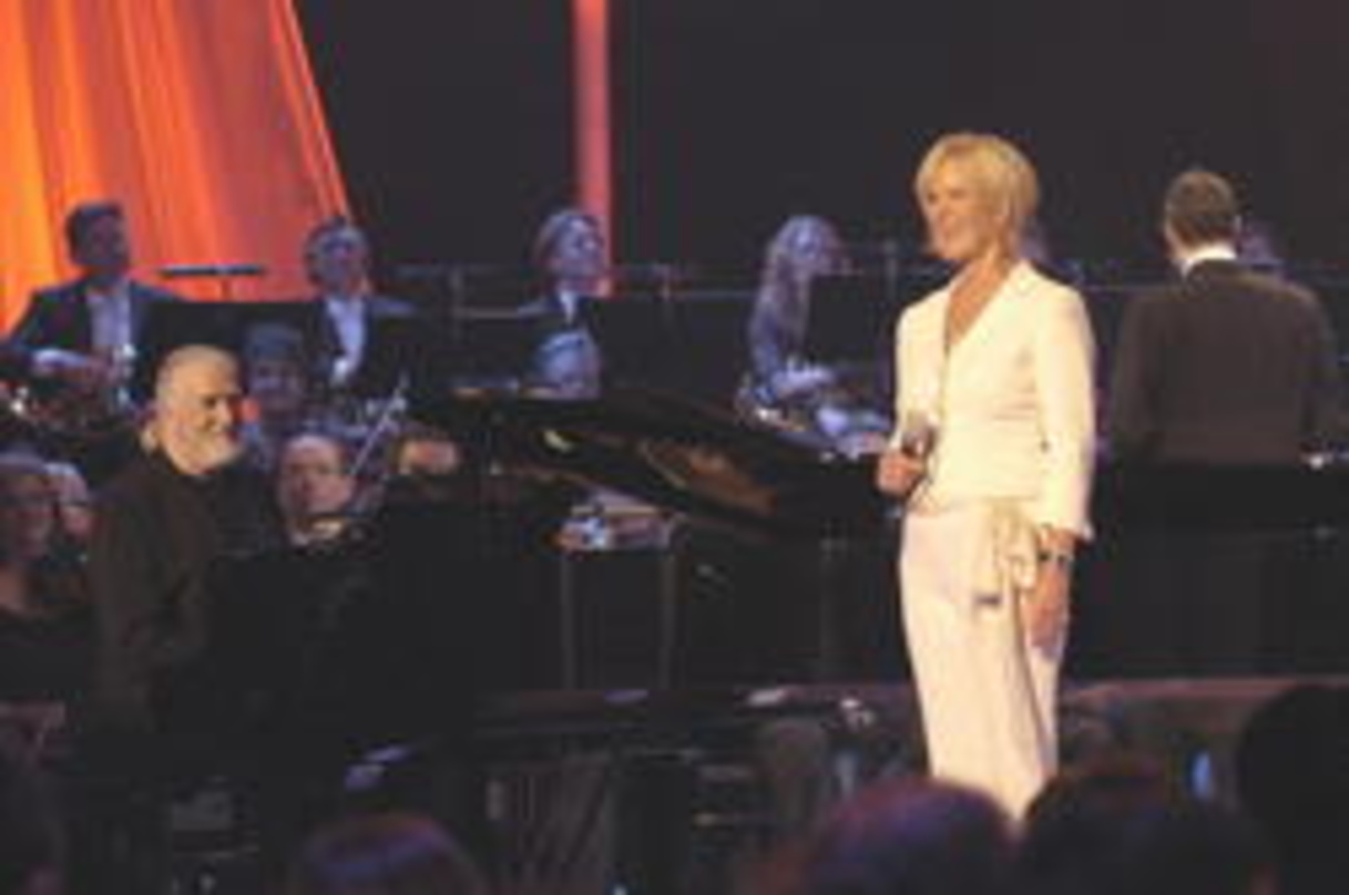 Ein Höhepunkt der Sendung: Frida und Jon Lord