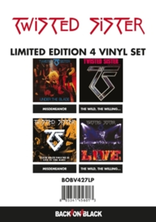 Twisted Sister – Limited Edition 4 Vinyl Set