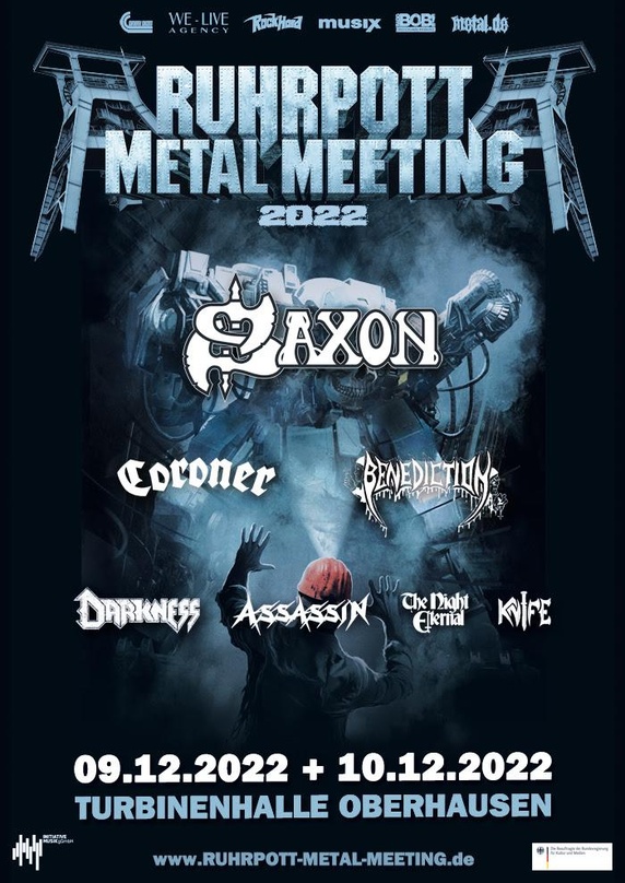 Soll im Dezember wieder in Oberhausen steigen: das Ruhrpott Metal Meeting