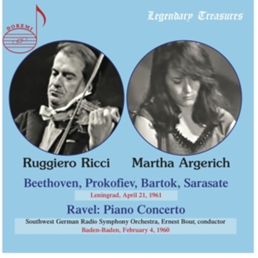Martha Argerich/Ruggiero Ricci – Leningrad 1961 & Baden-Baden 1960
