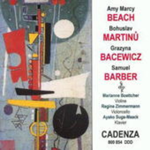 Diverse – Beach/Martin/Bacewicz/Barber: Kammermusik