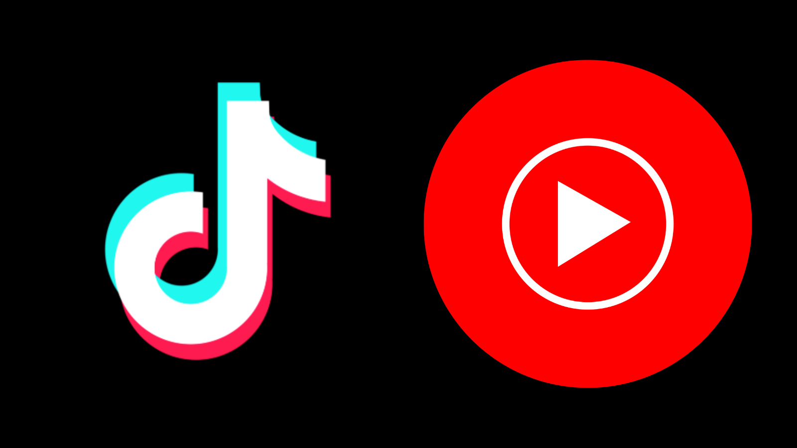 Arbeiten zusammen: TikTok und YouTube Music.