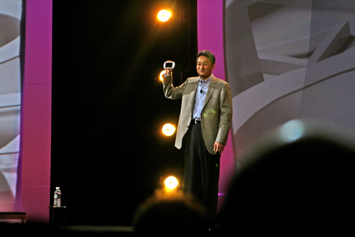 Fachmann für Vernetzung: Kazuo Hirai, hier bei der E3 2009 in Los Angeles