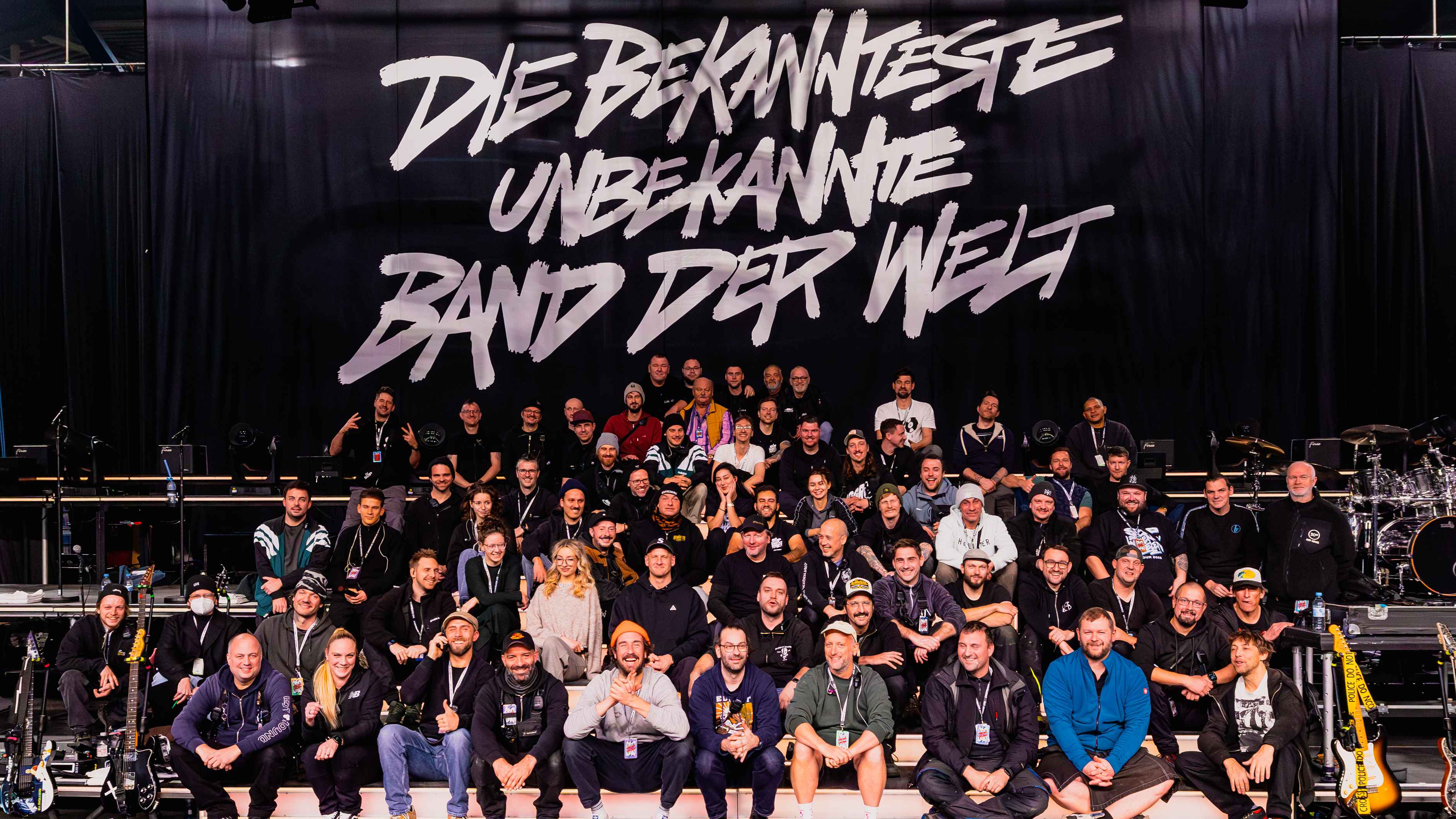 Brachten das aktuelle Programm "Die wollen doch nur spielen" in die Arenen des Landes: SDP und ihr großes Team.