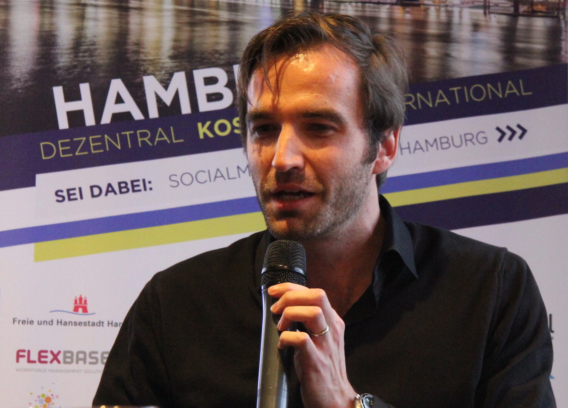Sprach bei der Social Media Week Hamburg übers Thema Streaming: Juke-Marketingchef Tobias Brinkhorst