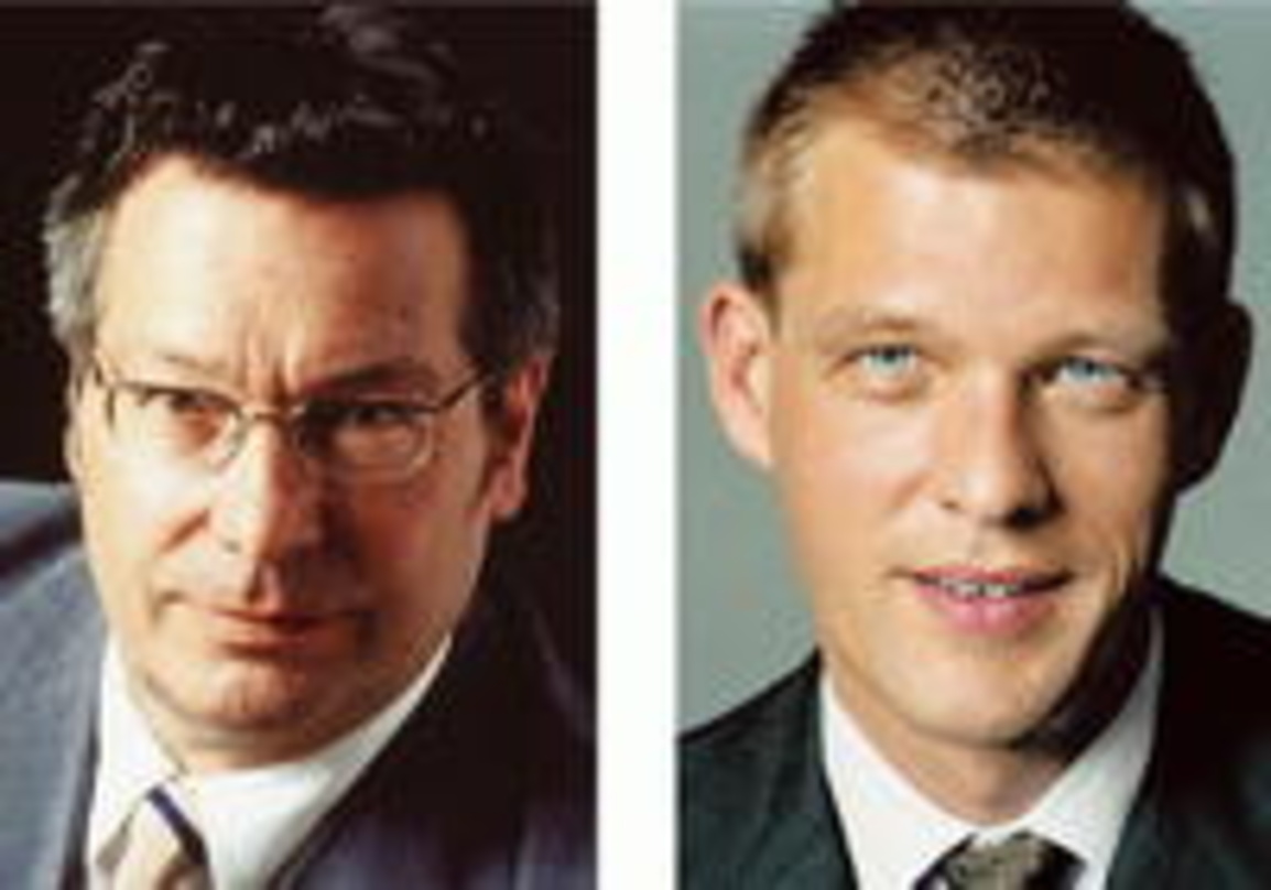 Ziehen Musicload gegenüber Phonoline vor: Gerd Gebhardt (l.) und Burkhard Graßmann