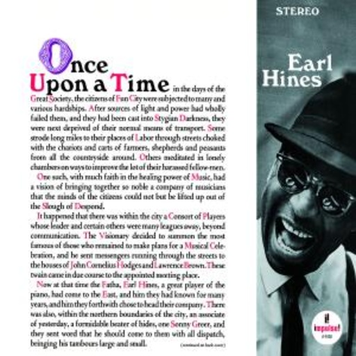 Earl Hines – Once Upon A Time (LPR-Series/96 kHz/24-bit Digital Remastering)
