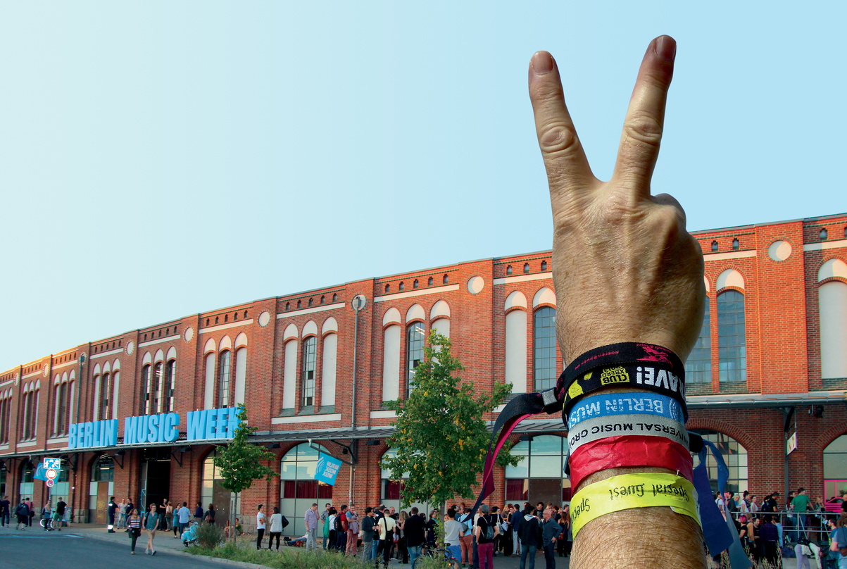 Hier geht es digital zur Sache: Der Postbahnhof, in dem wieder die Berlin Music Week über die Bühne geht