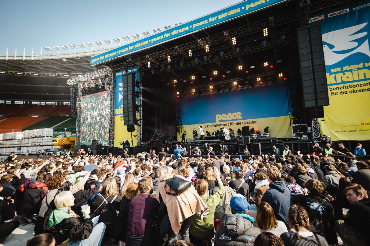 Über 40.000 Besucher unterstützten den Frieden: We Stand For Ukraine