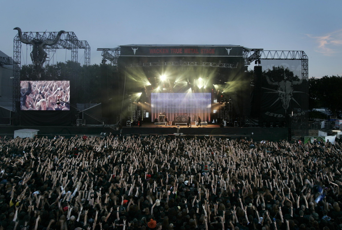 Sollen auch 2008 für ein ausverkauftes Festival sorgen: Wacken-Besucher