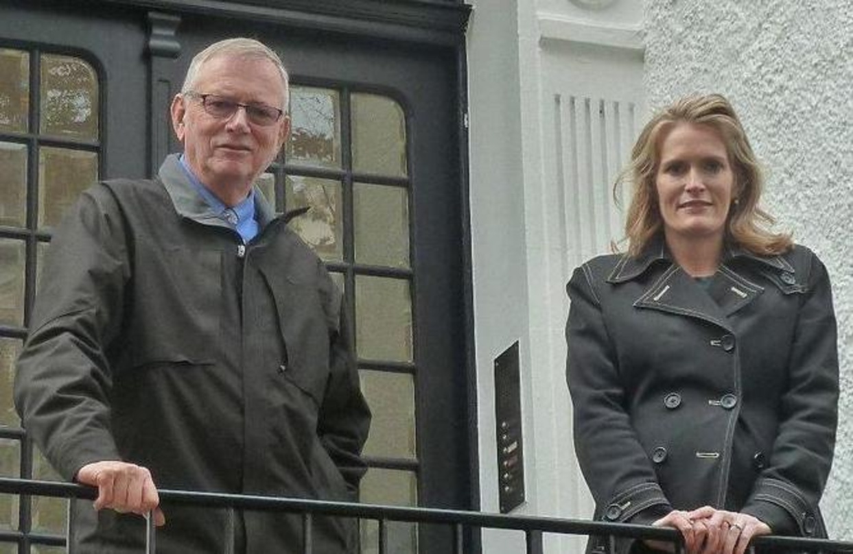 Kamen zur Einweihung der neuen Firmenräume von Peermusic im Herbst 2015 nach Hamburg (von links): Ralph Peer II und Mary Megan Peer