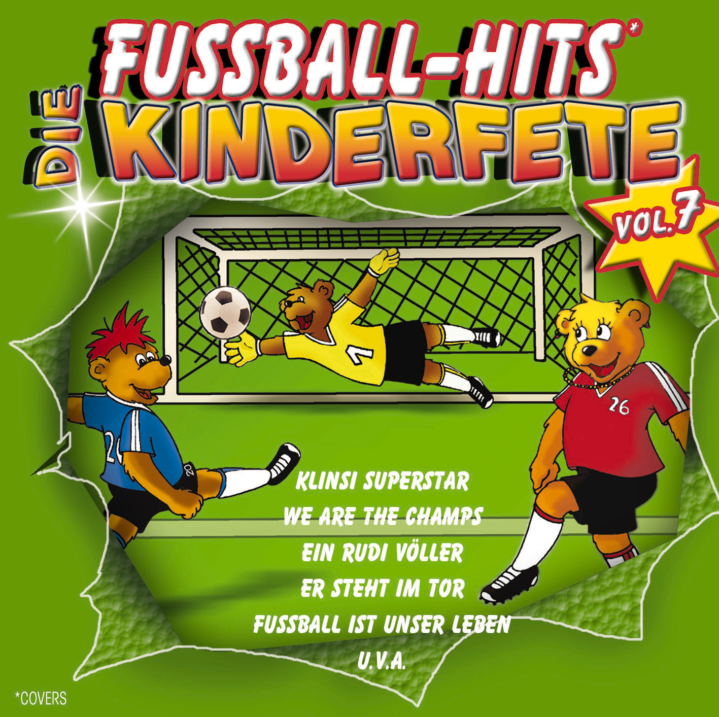 Diverse – Die Kinderfete Vol. 7: Fußball-Hits
