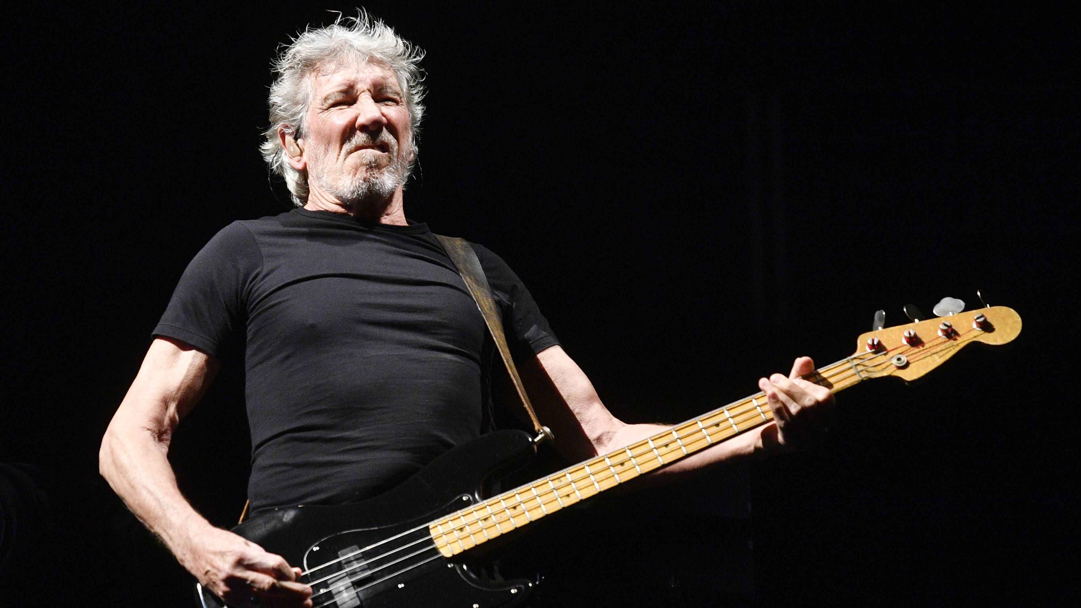 Als Solist im Alter von 81 Jahren erstmals auf eins: Roger Waters, hier bei einem Konzert in Prag 2018..